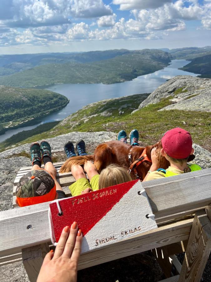 Flott Leilighet Pa Haugen I Sirdal Tjorhom Exterior photo